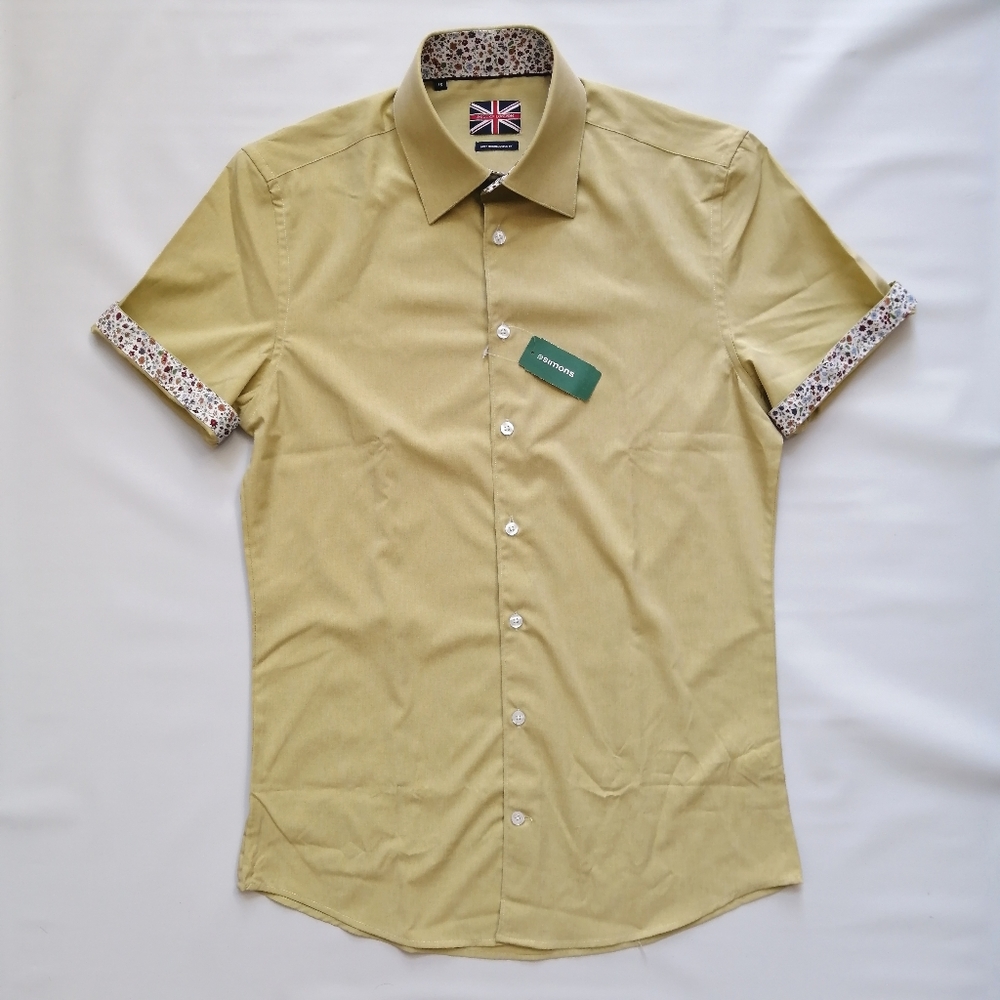 Soul Of London Short Sleeve Shirt Small(15) NWT